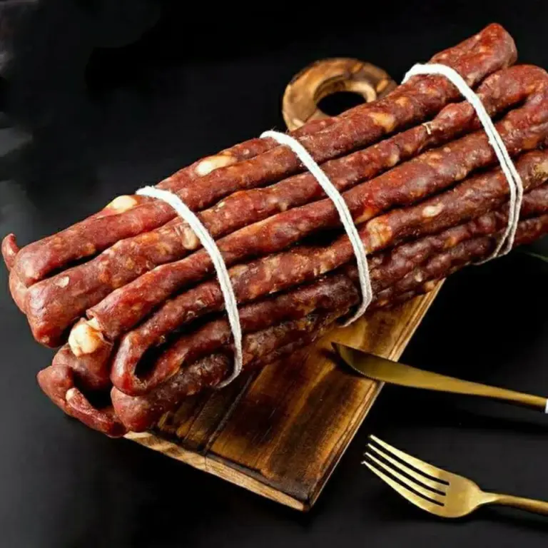 『风干肠』营养价值 | 每100g营养成分表