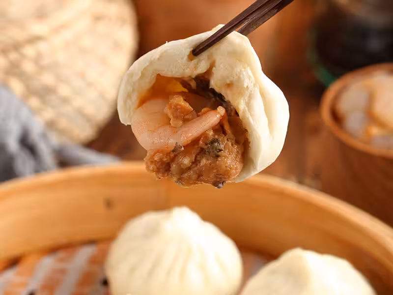 包子(三鲜馅)