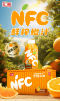 『橙汁饮料(汇源牌)』营养价值 | 每100g营养成分表