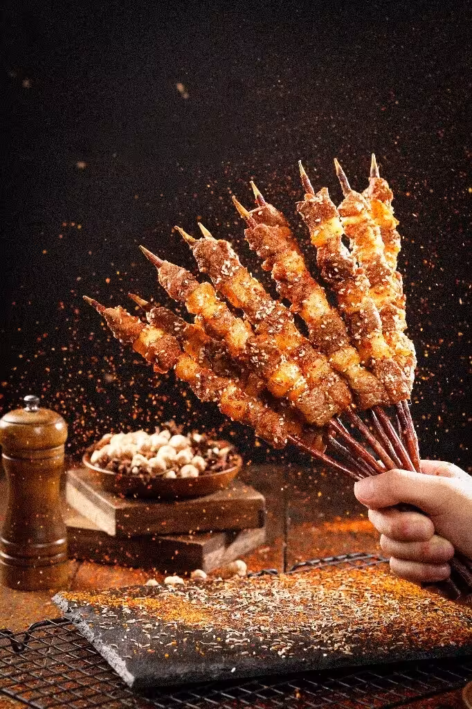 羊肉串(炸)