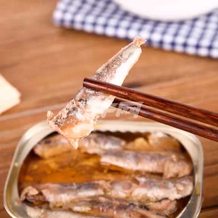 『沙丁鱼(油浸)』营养价值 | 每100g营养成分表