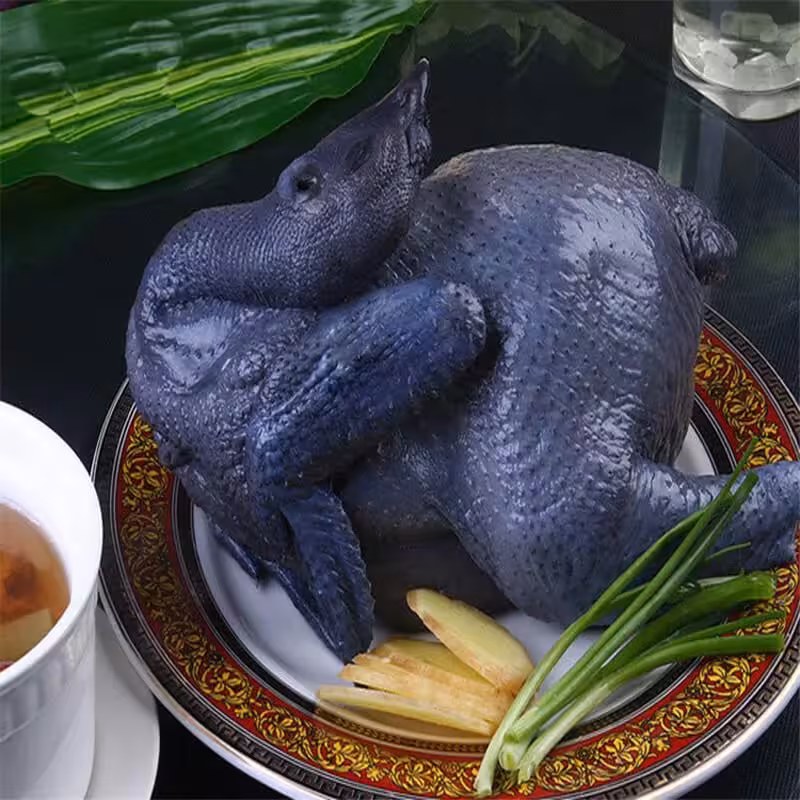 『鸡(乌骨鸡)』营养价值 | 每100g营养成分表 鸡(乌骨鸡)