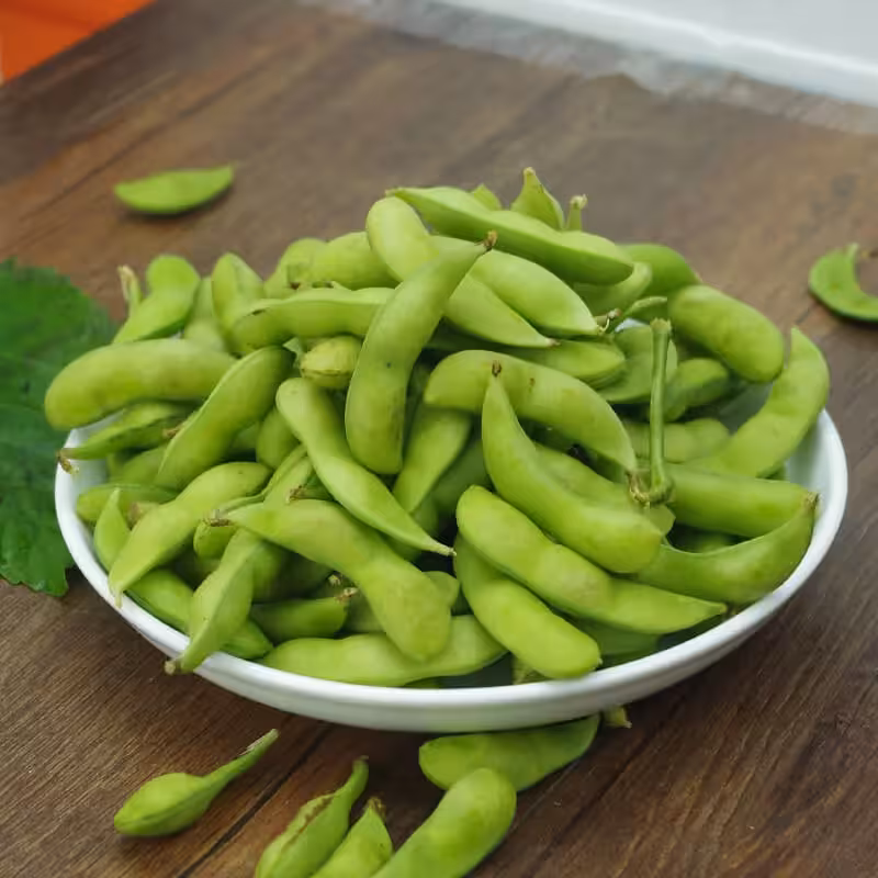 毛豆[青豆，菜用大豆](鲜)