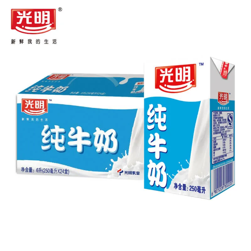 『牛乳(光明牌)』营养价值 | 热量 | 每100g营养成分表 牛乳(光明牌)