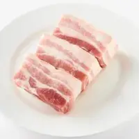 『猪肉(奶脯)[软五花，猪夹心]』营养价值 | 每100g营养成分表