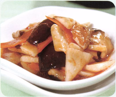 香菇烩山药