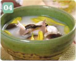 汤粥 | 菊花鱼片汤