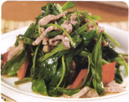 小炒 | 空心菜炒牛肉