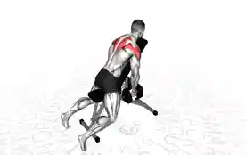 哑铃上斜胸部支撑侧平举(Dumbbell Incline Chest Supported Lateral Raises)正确姿势 哑铃上斜胸部支撑侧平举