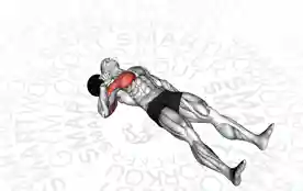 壶铃单臂卧推(Kettlebell One Arm Floor Press)正确姿势 壶铃单臂卧推