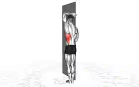 站立侧面背阔肌拉伸(Standing Side Lat Stretch)正确姿势 站立侧面背阔肌拉伸