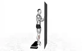 站立胫骨前肌提拉（Standing Tibialis Raise）正确姿势