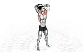壶铃头部环绕旋转（Kettlebell Around the Head Rotation）正确姿势