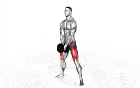 哑铃相扑深蹲（Dumbbell Sumo Squat）正确姿势