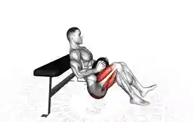 哑铃单腿臀桥(Dumbbell Single Leg Hip Thrust)正确姿势 哑铃单腿臀桥