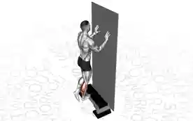 单腿提踵(Single-Leg Calf Raise)正确姿势 单腿提踵