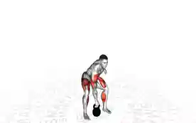壶铃挺举(Kettlebell Clean and Jerk)正确姿势 壶铃挺举