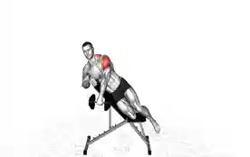 上斜坡尔抬举(Incline Powell Raise)正确姿势 上斜坡尔抬举