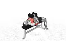 窄握哑铃卧推（Close Grip Dumbbell Press）正确姿势