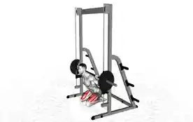 史密斯机跪姿臀桥(Smith Kneeling Hip Thrust)正确姿势 史密斯机跪姿臀桥
