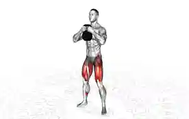 壶铃杯式深蹲（Kettlebell Goblet Squat）正确姿势