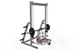 史密斯机垂直腿举(Vertical Leg Press Smith Machine)正确姿势 史密斯机垂直腿举