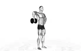 哑铃古巴旋转(Dumbbell Cuban Rotation)正确姿势 哑铃古巴旋转